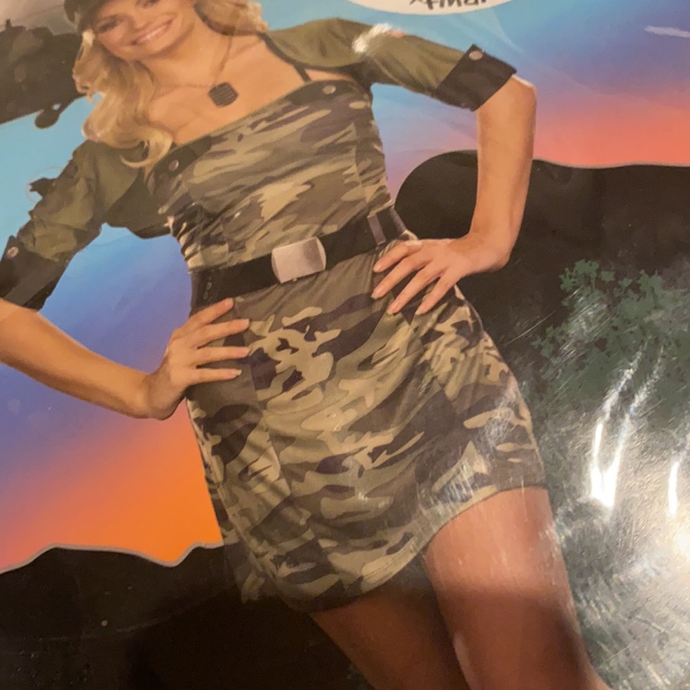 Brand new army cadet costume